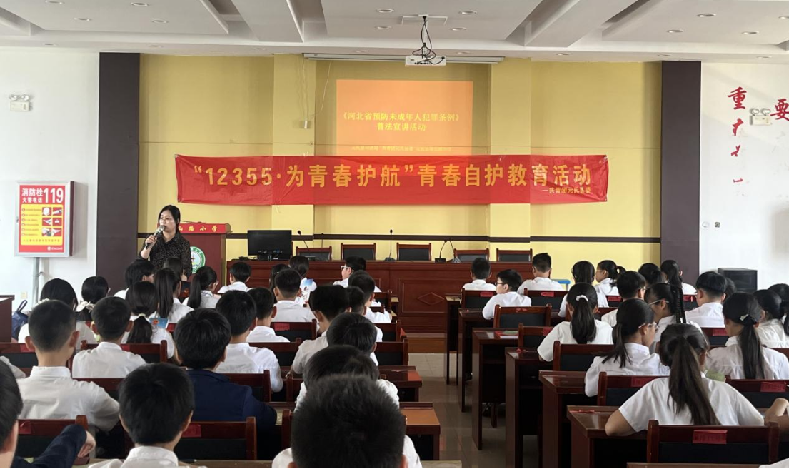 “典”亮青春 法护成长——团元氏县委开展民法典...
